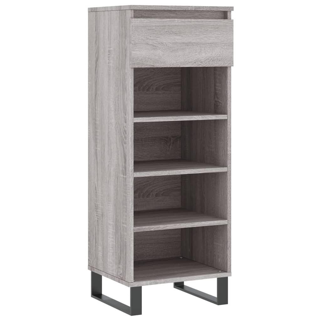 VidaXL Armoire à chaussures bois d'ingénierie  