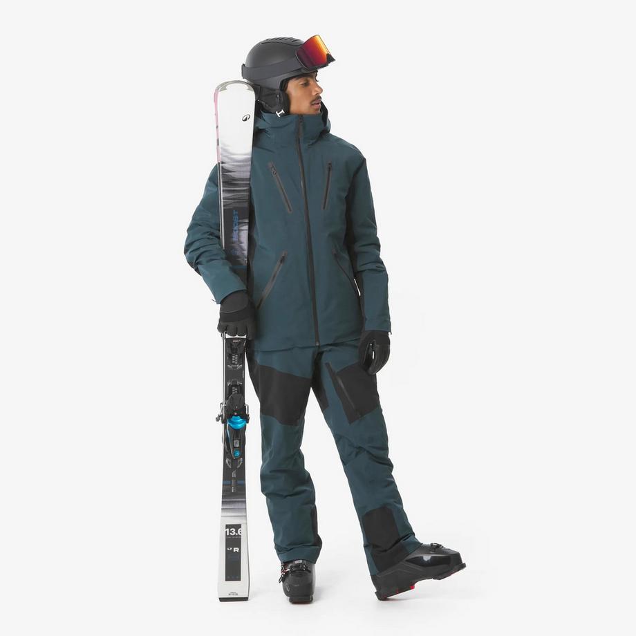 WEDZE  Skijacke wasserdicht und atmungsaktiv , SKP 900, dunkelgrün 