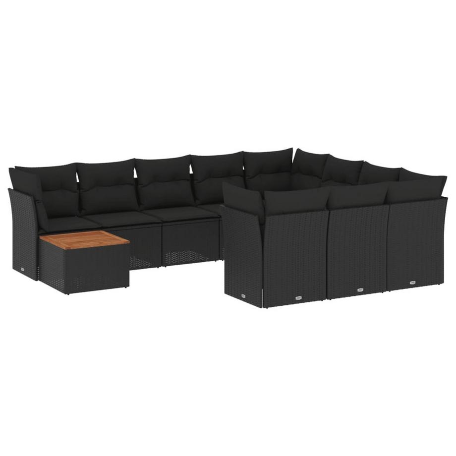 Ensemble de canapés de jardin rotin synthétique