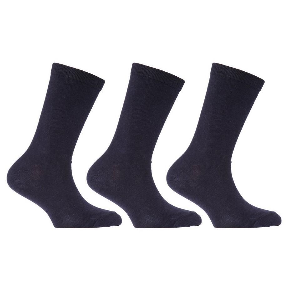 Schulsocken unifarben (3er Pack)