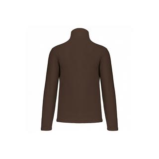 Kariban  fleece mit reißverschlusskragen enzo 