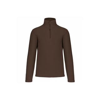 Kariban  fleece mit reißverschlusskragen enzo 