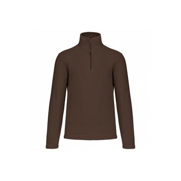 fleece mit reißverschlusskragen enzo