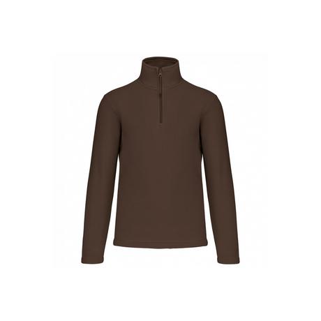 Kariban  fleece mit reißverschlusskragen enzo 