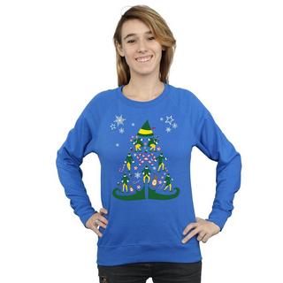 Elf Sweatshirt Arbre de Noël  