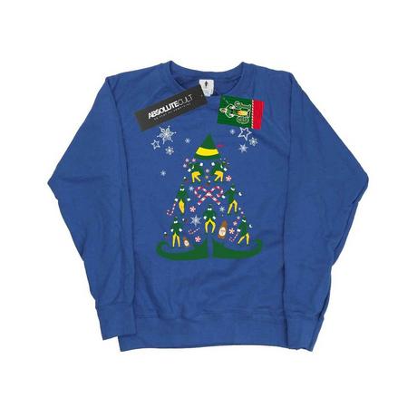 Elf Sweatshirt Arbre de Noël  