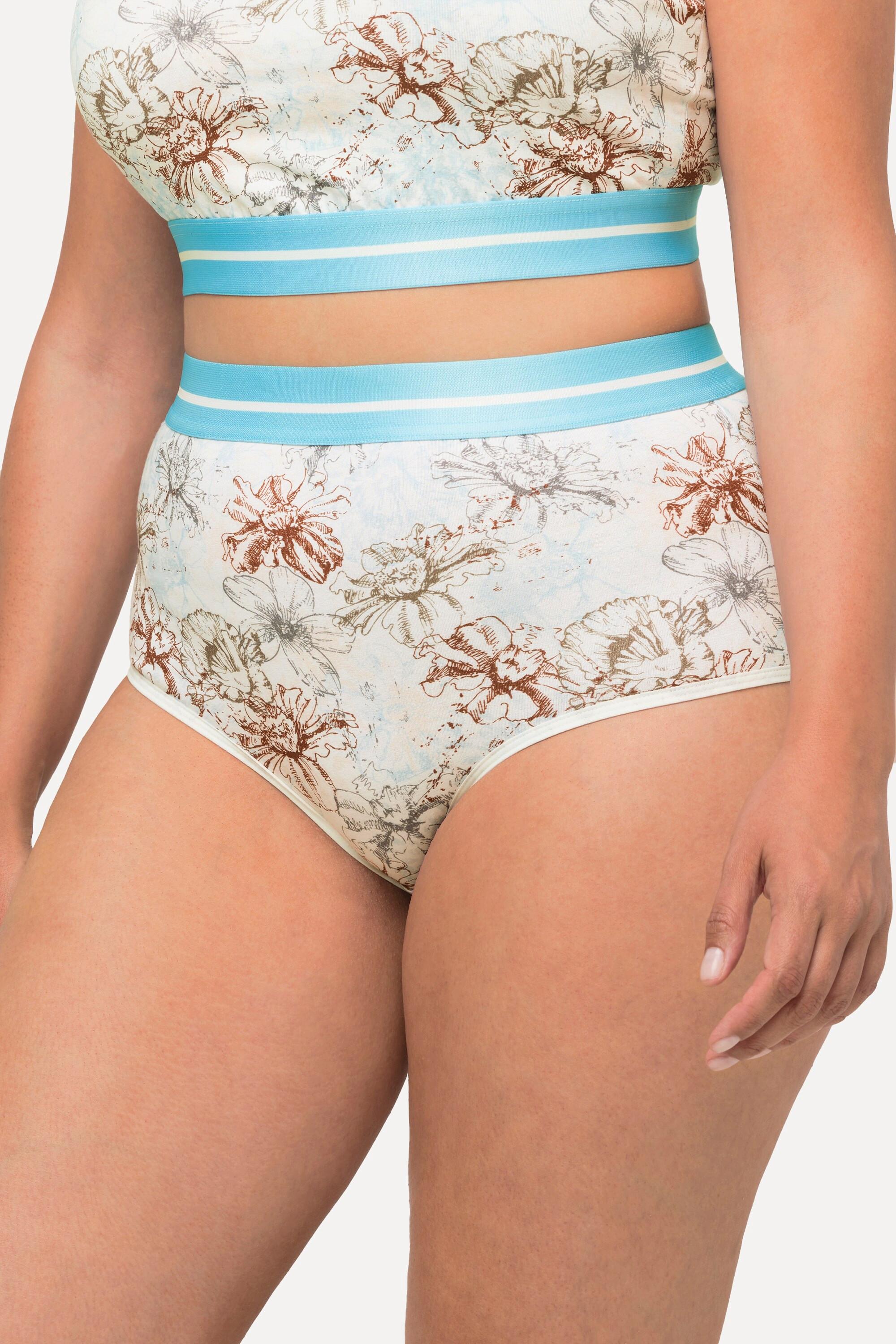 Ulla Popken Culottes Maxi Lot de 2 Bords Rayés  