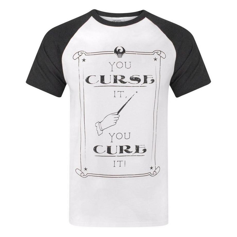 RaglanTShirt Curse It Cure It