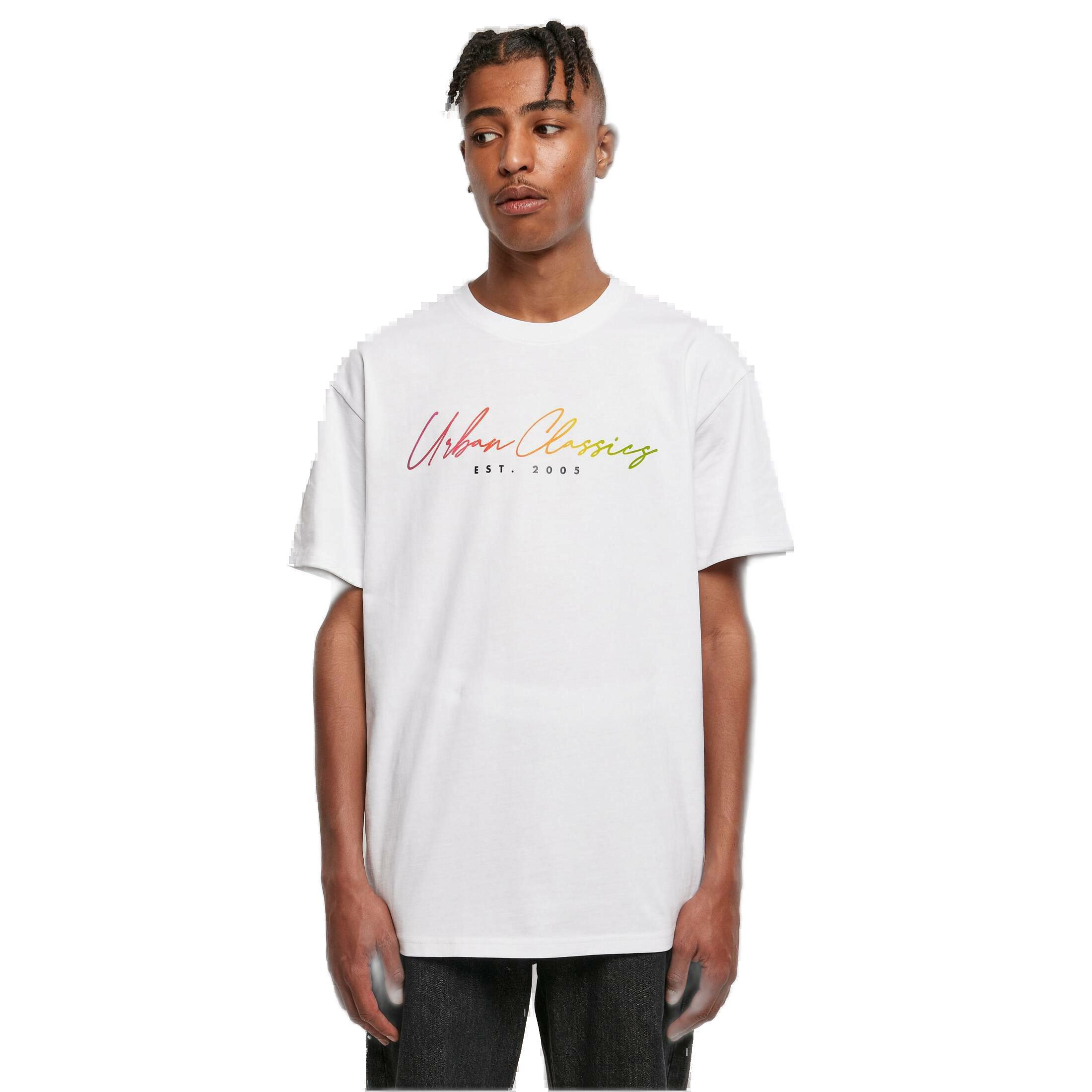 URBAN CLASSICS Script Logo T-Shirt  