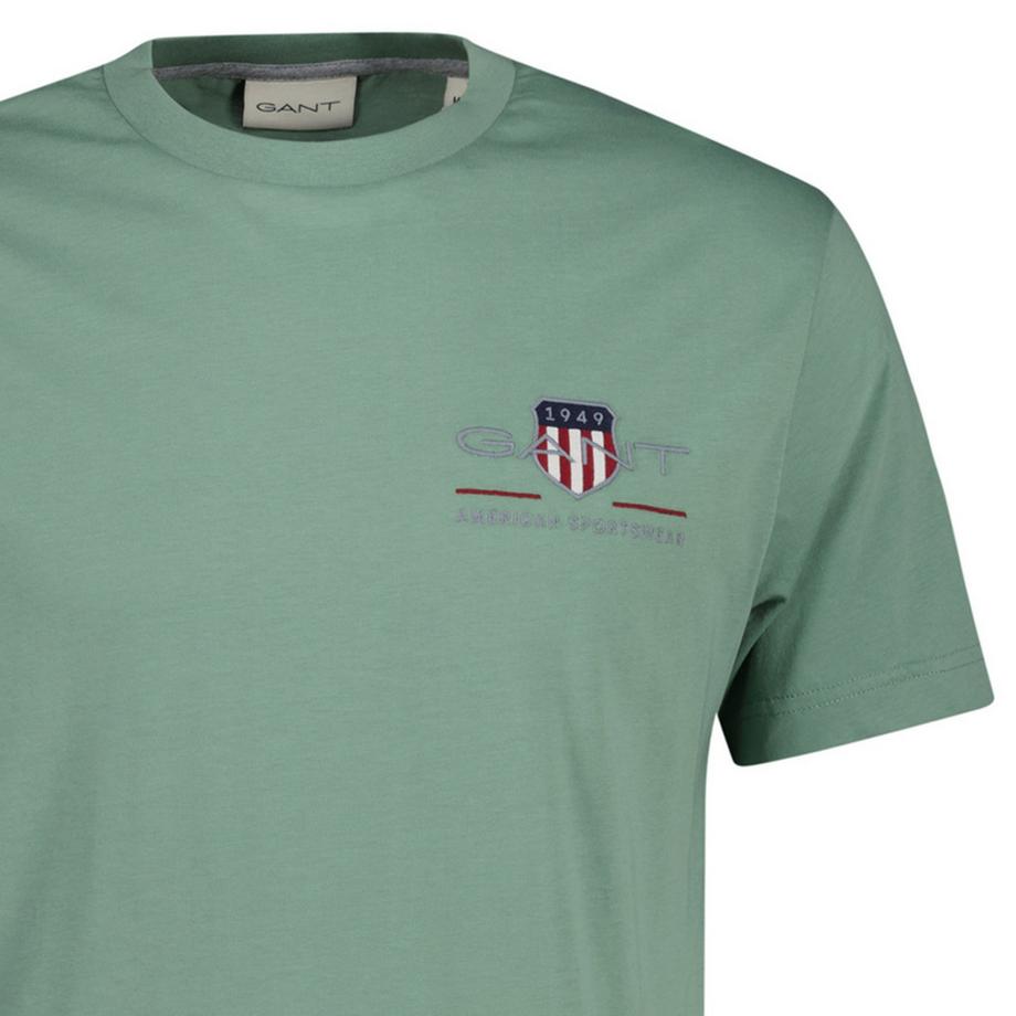 GANT  T-shirt  Pack de 1 Confortable à porter-Regular Archive Shield EMB 