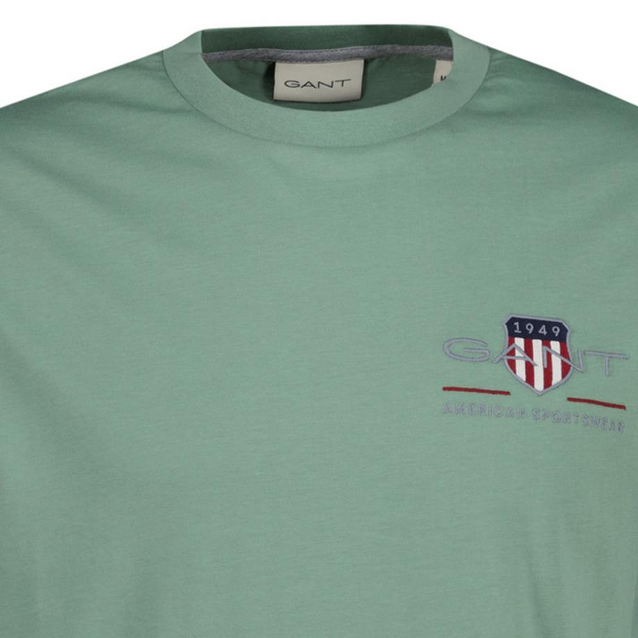GANT  T-shirt  Pack de 1 Confortable à porter-Regular Archive Shield EMB 
