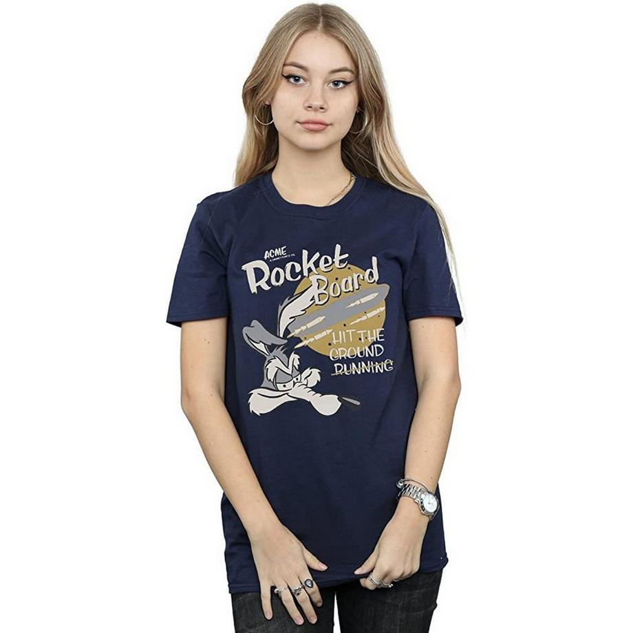 LOONEY TUNES Rocket Board T-Shirt  