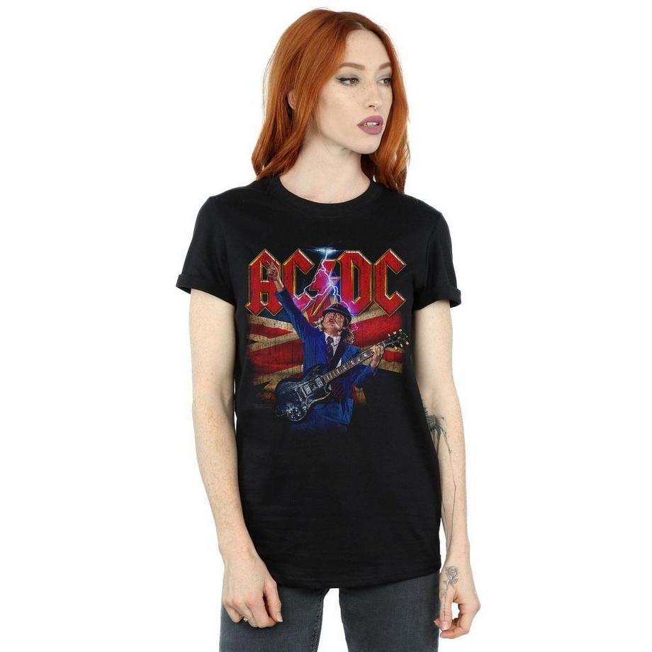 AC/DC ACDC Bedrucktes Kurzarm T-Shirt  