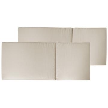 Set di 2 cuscini Schiena/Seduta en Poliestere Moderno JAVA/AMANTEA PREMIUM