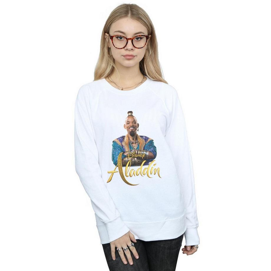 Disney Aladdin Genie Will Smith Sweatshirt Imprimé  