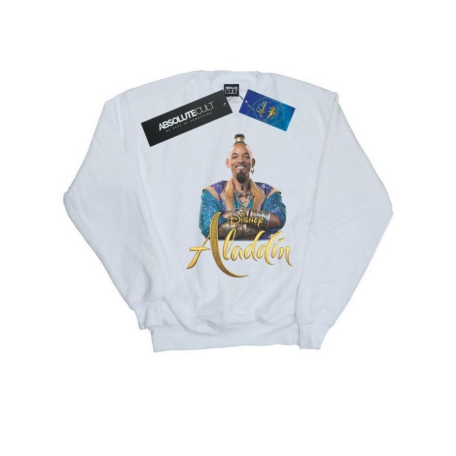 Disney Aladdin Genie Will Smith Sweatshirt Imprimé  
