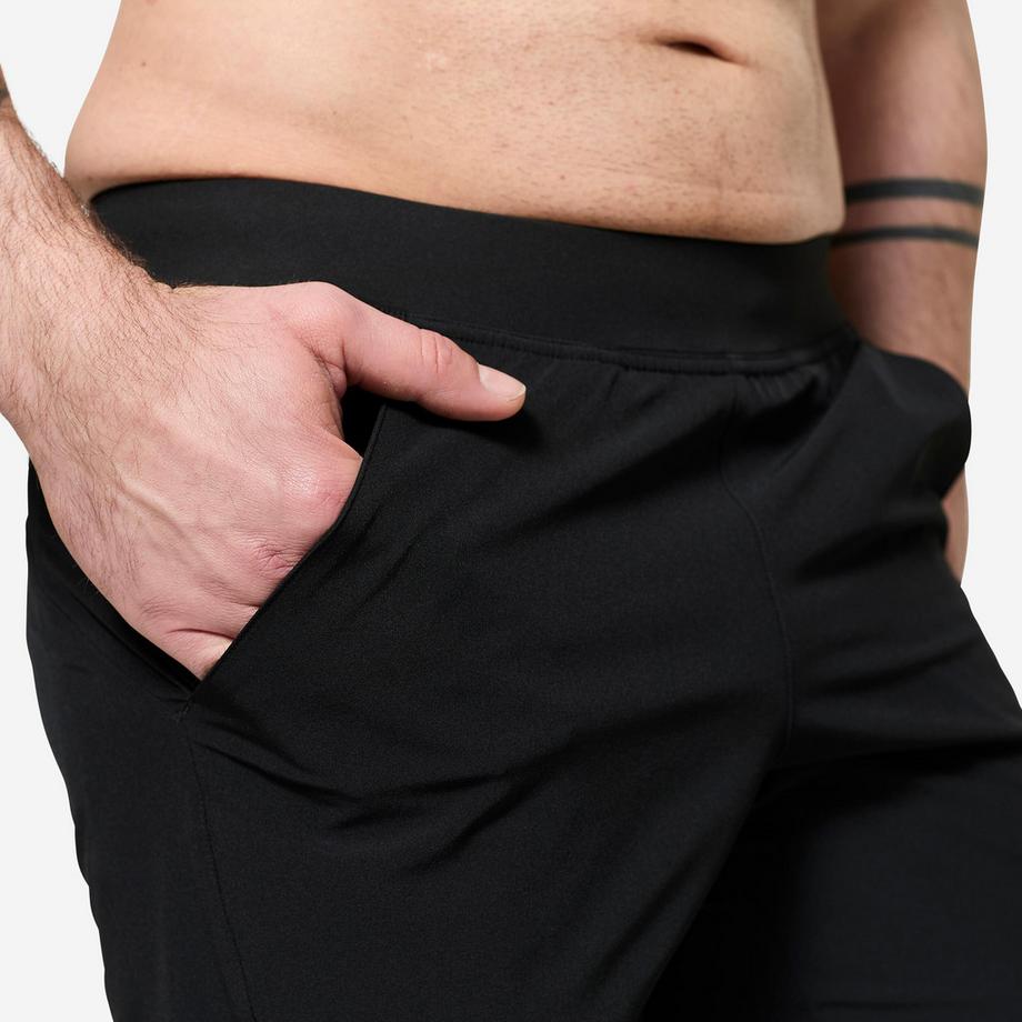 DOMYOS  Pantaloncini 2 in 1 uomo traspiranti 