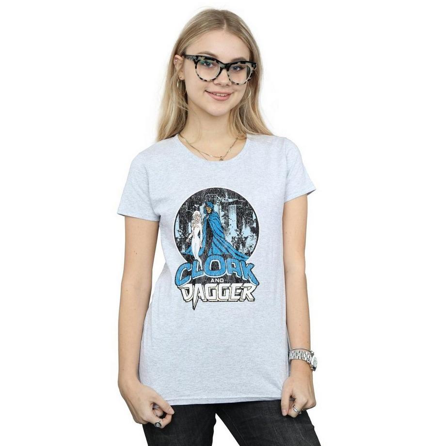 MARVEL Cloak and Dagger T-Shirt Stampa Grafica  