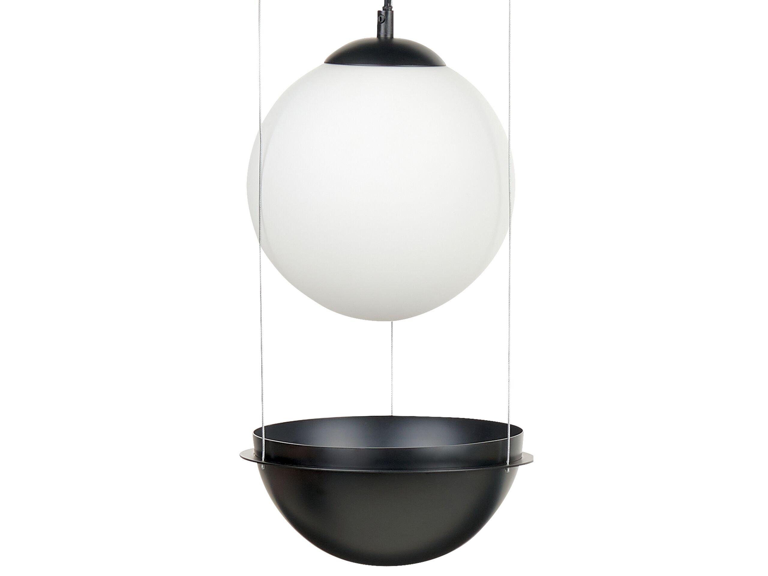 Beliani Lampe suspension en Verre Moderne TOBINS  