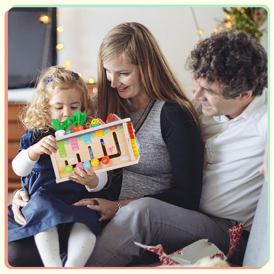 Activity-board  Taschentuchbox Baby ab 6 Monaten, Motorisches Spielzeug 