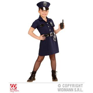Widmann  WIDMANN Poliziotta (Vestito, Cintura, Cappello, Manette, Radio) (128 Cm / 5-7 Years) 