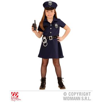 WIDMANN Poliziotta (Vestito, Cintura, Cappello, Manette, Radio) (128 Cm / 5-7 Years)