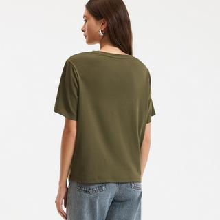 La Redoute Collections T-Shirt Col V Manches Courtes  