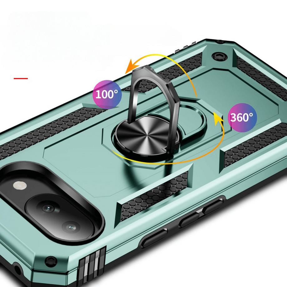 Cover-Discount  Google Pixel 9a - Robustes Back Cover mit Kickstand 