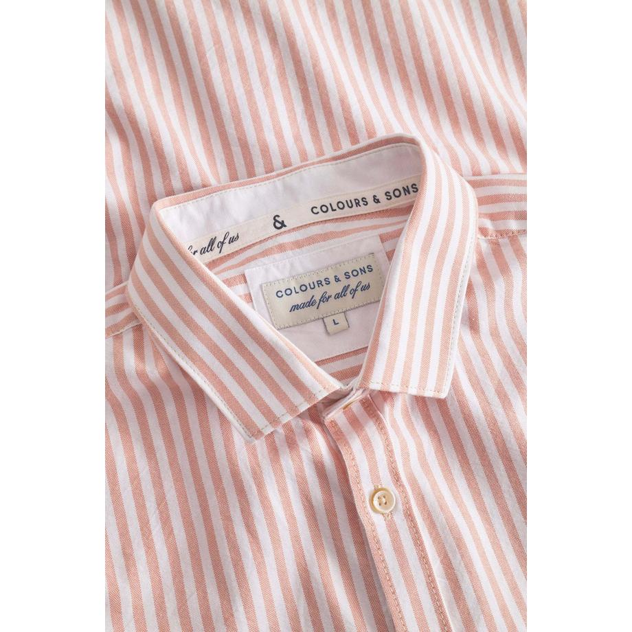 Colours & Sons Gestreiftes Langarmhemd  