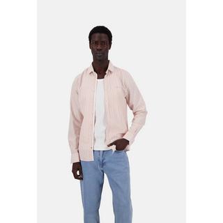 Colours & Sons Camicia a Maniche Lunghe a Righe  