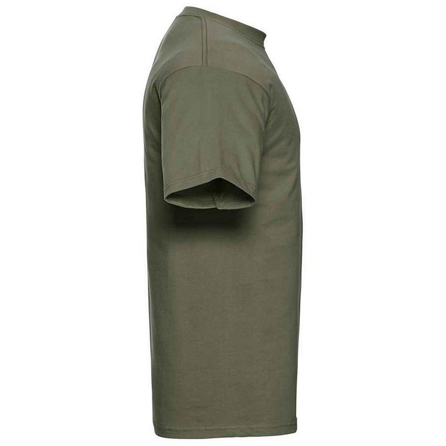 Russell Unifarbenes Kurzarm T-Shirt  