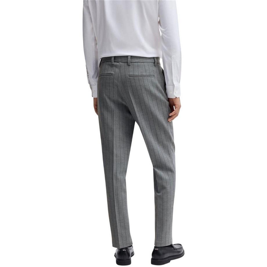 HUGO BOSS Pantalone Gessato Aderente  