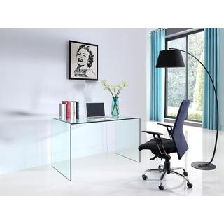 Vente-unique Bureau ELSTRON Verre courbé Transparent  