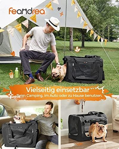 Pricenet  Leichter, tragbarer Haustiertransporter mit Fleecematte, leicht zu reinigen 