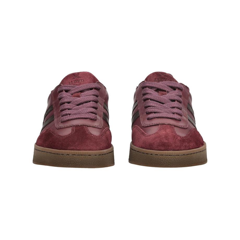 Lloyd Basket avec tige en cuir velours  