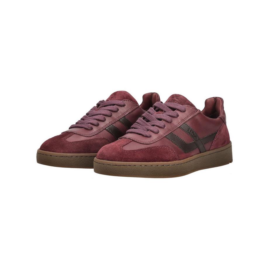 Lloyd Basket avec tige en cuir velours  