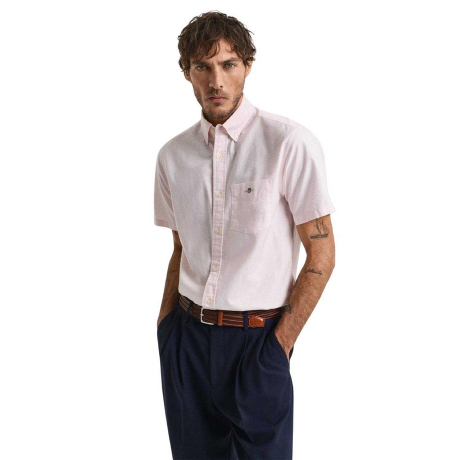 Classic Camicia Oxford Maniche Corte