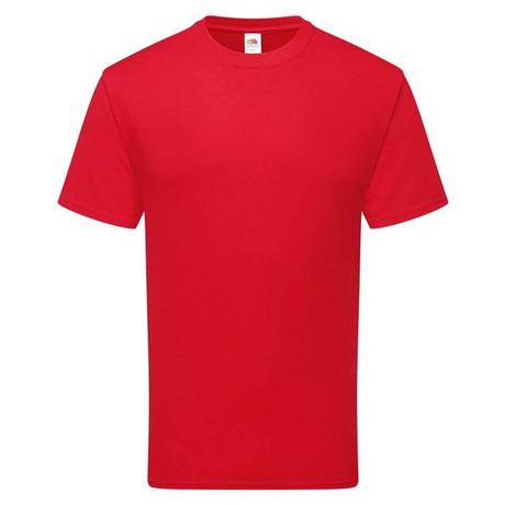 Fruit of the Loom Einfarbiges Kurzarm T-Shirt  