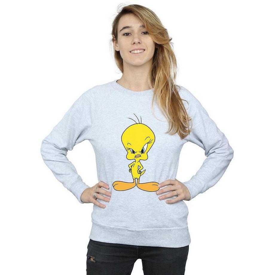 LOONEY TUNES Tweety Angry Print Sweatshirt  