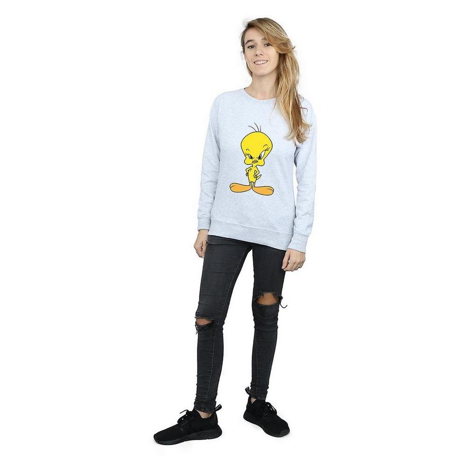 LOONEY TUNES Tweety Angry Print Sweatshirt  