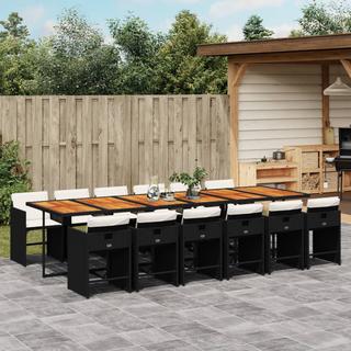 VidaXL Garten essgruppe poly-rattan  