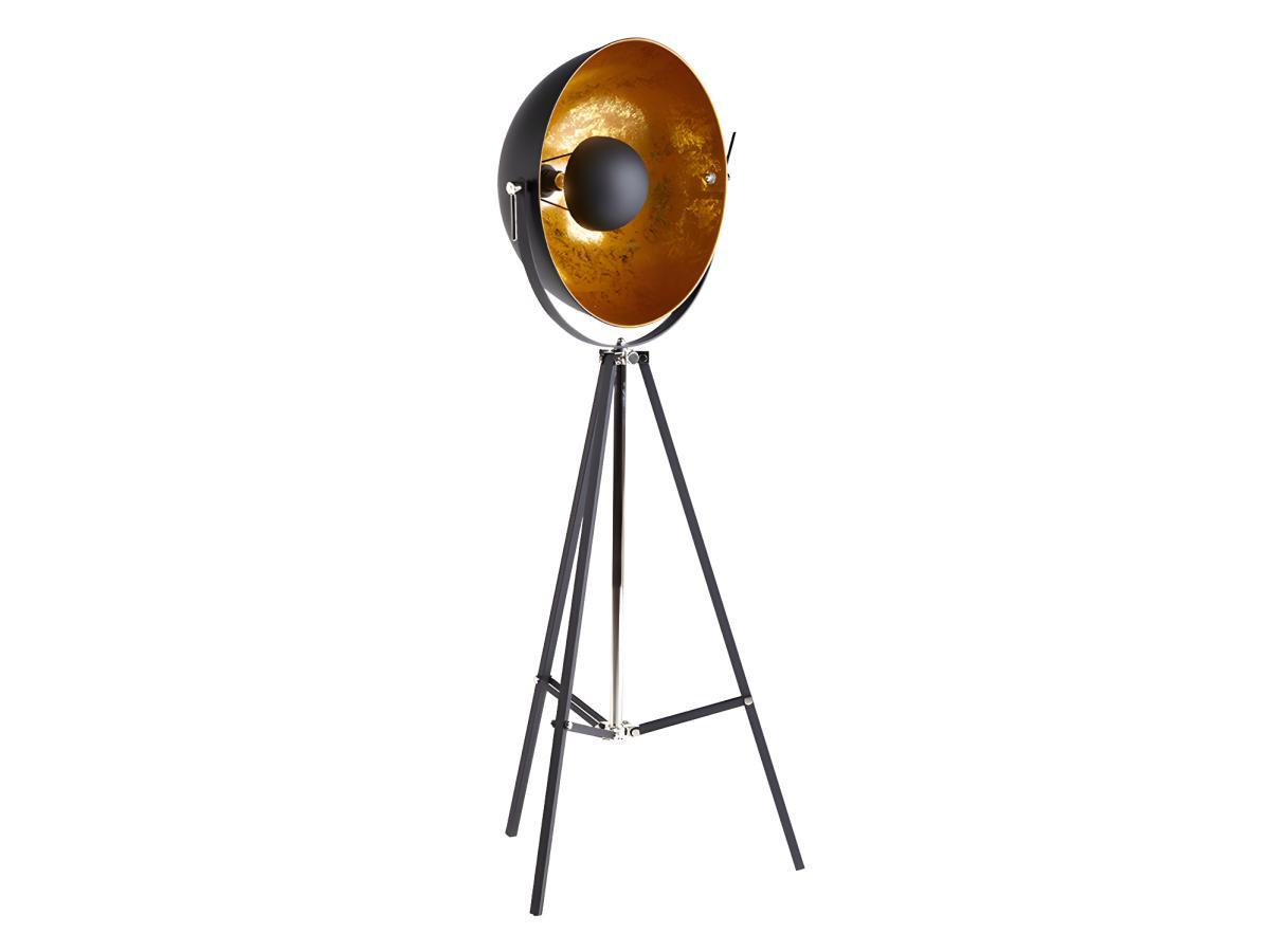 INSIDEART Stehleuchte Tripod Metall Movie Gold  