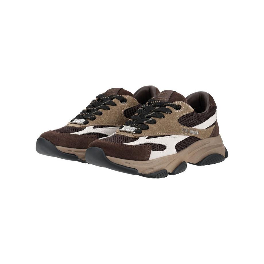 STEVE MADDEN Sneaker mit Veloursleder und Mesh Obermaterial  