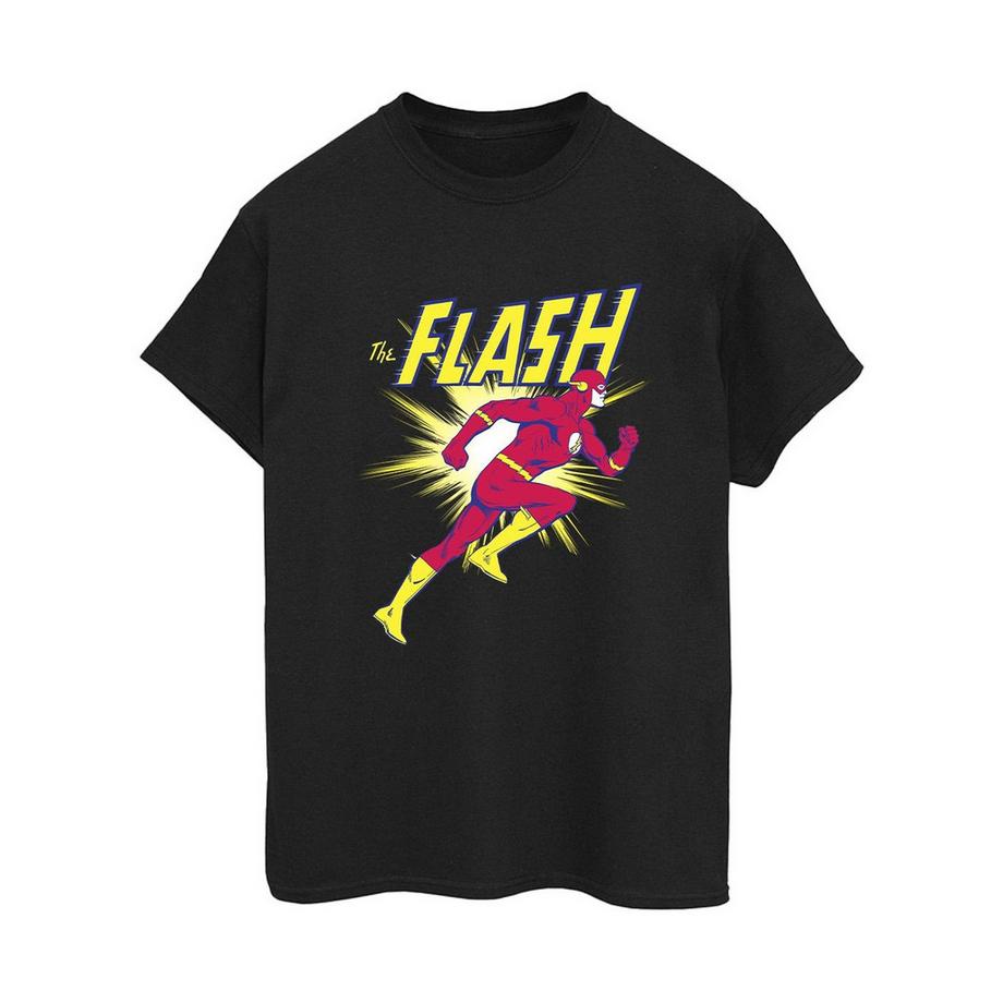 DC COMICS The Flash Logo T-Shirt Maniche Corte  