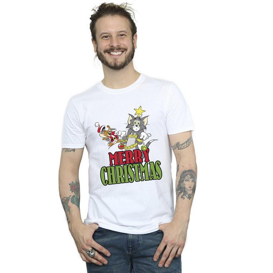 WARNER BROS.  T-ShirtMerry Christmas Baubles 