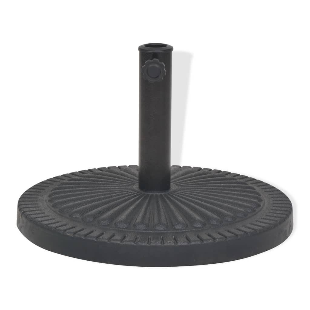 VidaXL Socle de parasol acier  