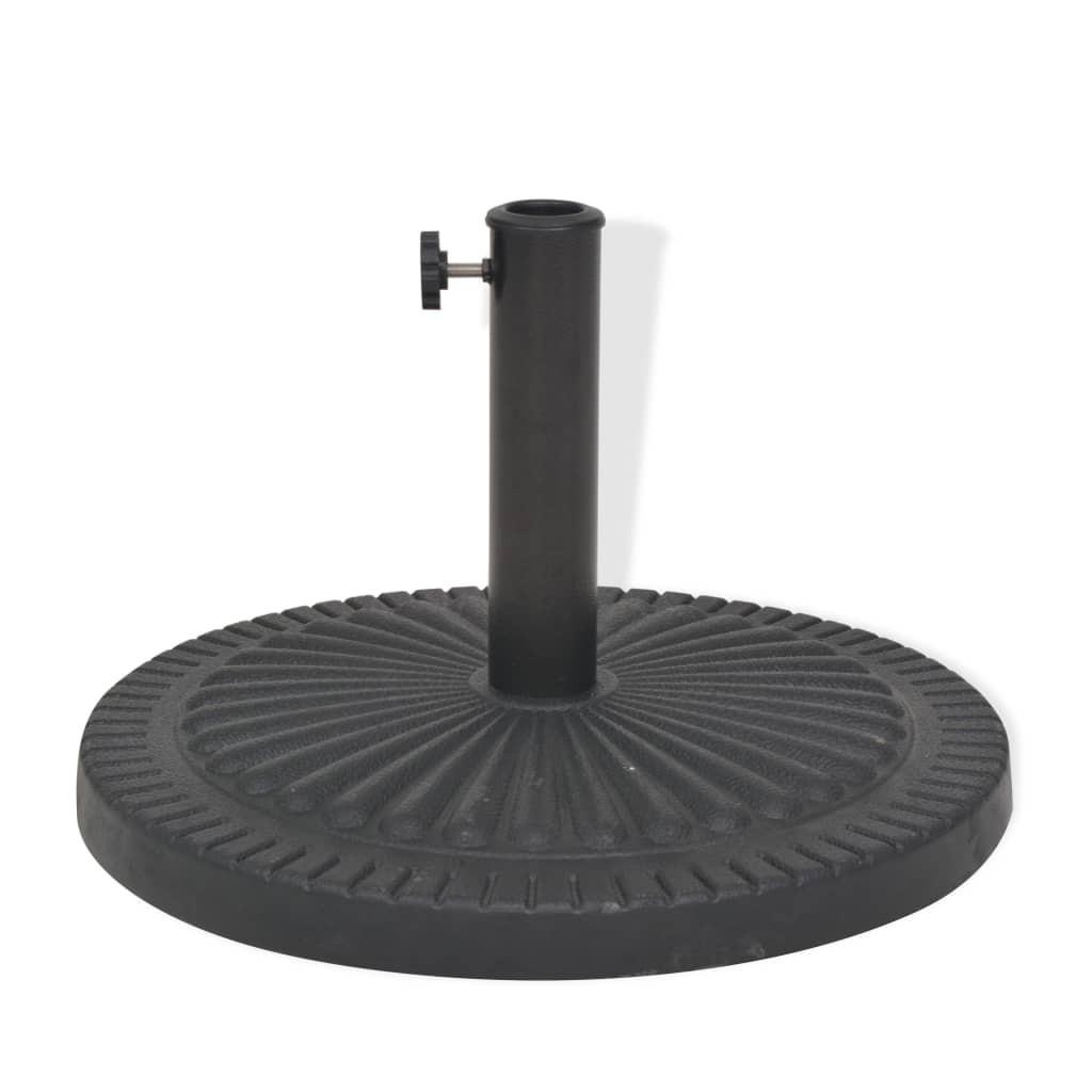 VidaXL Socle de parasol acier  