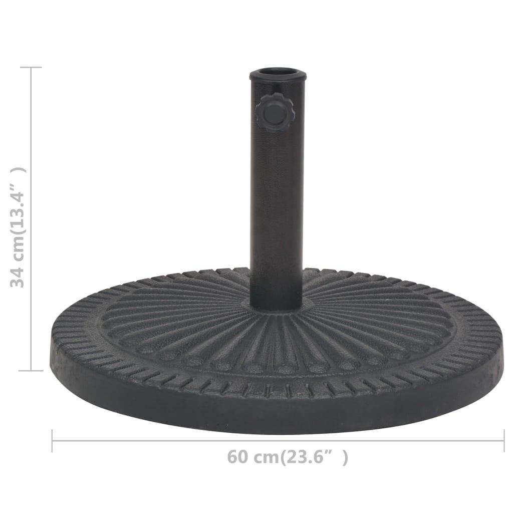 VidaXL Socle de parasol acier  