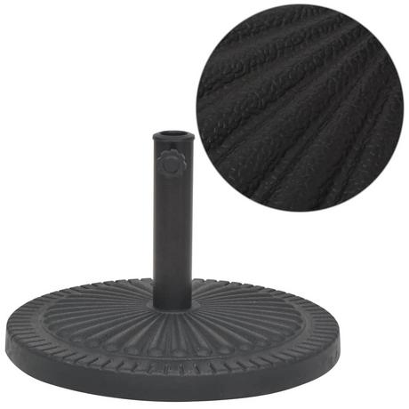 VidaXL Socle de parasol acier  