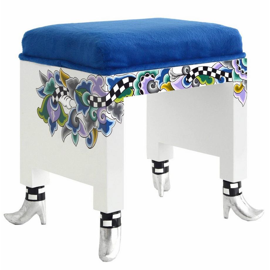 Toms Drag Hocker Silver Line